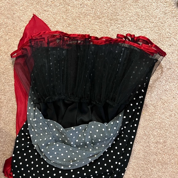 Wishes Wishes Wishes Polka Dot Dress Sz S - Picture 4 of 7